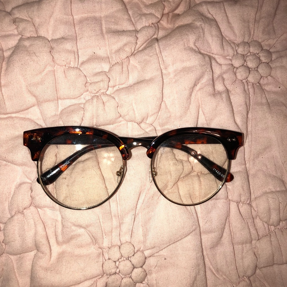 Tortoise Fake Glasses